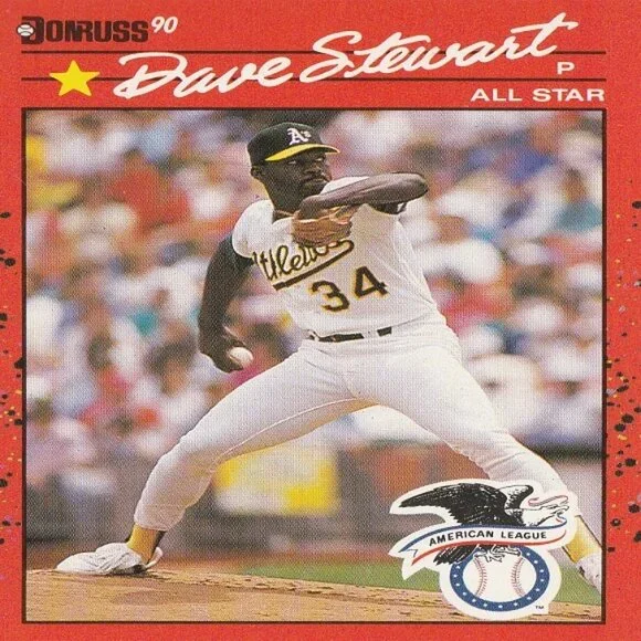 Dave Stewart MLB Card Collection - Picture 4 of 10